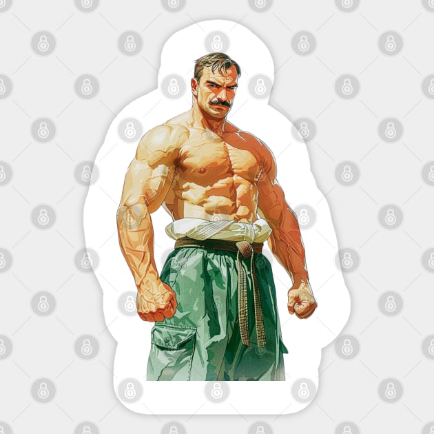 Mike Haggar in 2020's Sticker by B&C Fashion